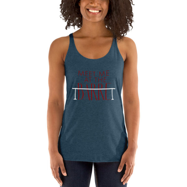 Meet Me At The Barre Women's Racerback Tank
