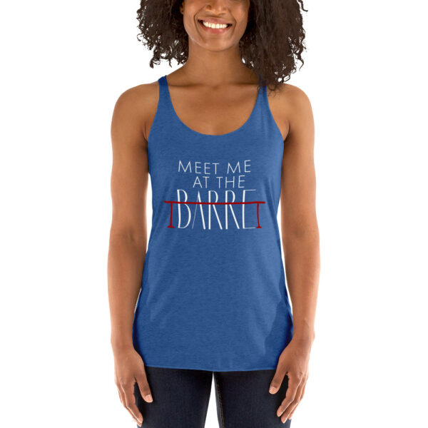 Meet Me At the Barre Women's Racerback Tank