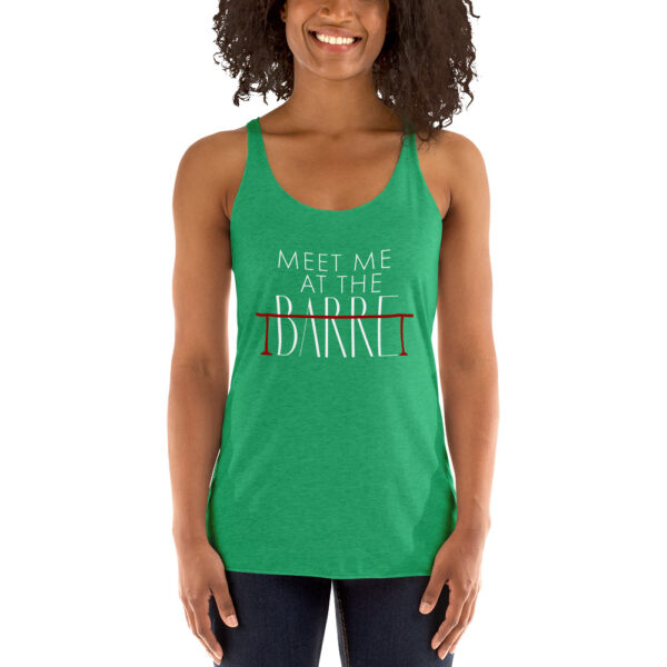 Meet Me At the Barre Women's Racerback Tank