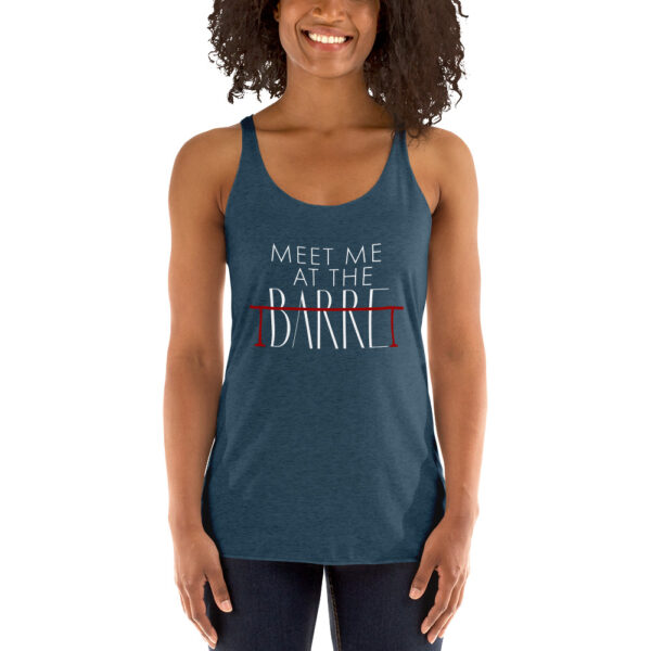 Meet Me At the Barre Women's Racerback Tank