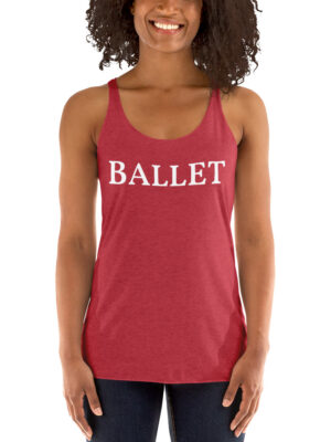 BALLET Women's Racerback Tank