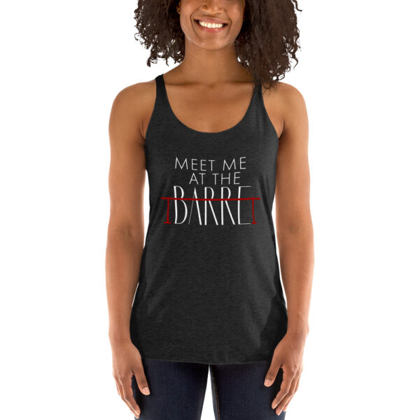 Meet Me At the Barre Women's Racerback Tank