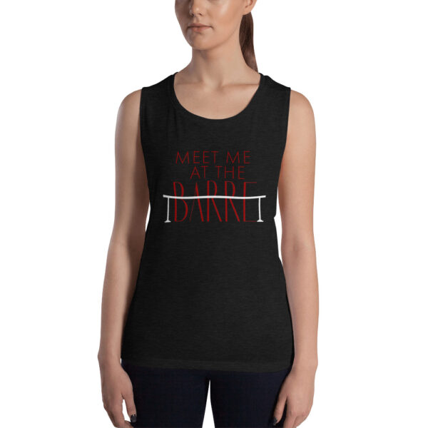 Meet Me At The Barre Women's Muscle Tank