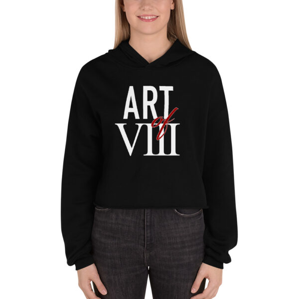 Art of VIII Crop Hoodie