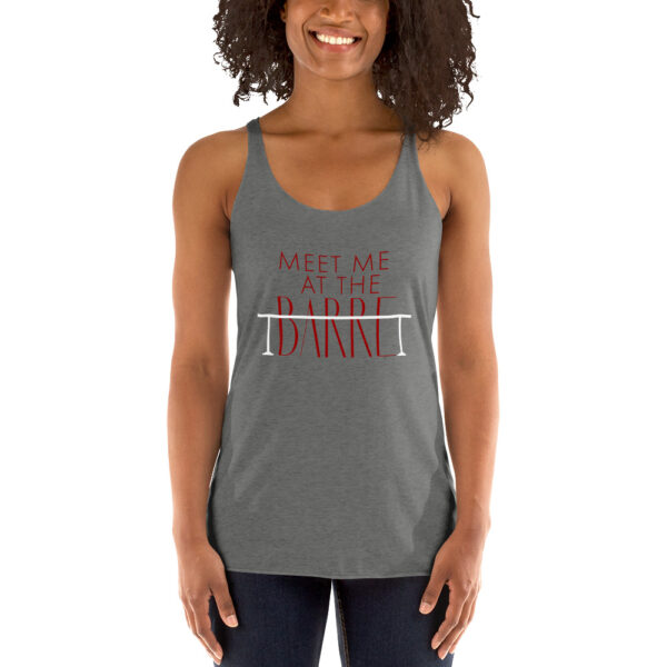 Meet Me At The Barre Women's Racerback Tank