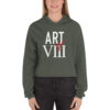 Art of VIII Crop Hoodie