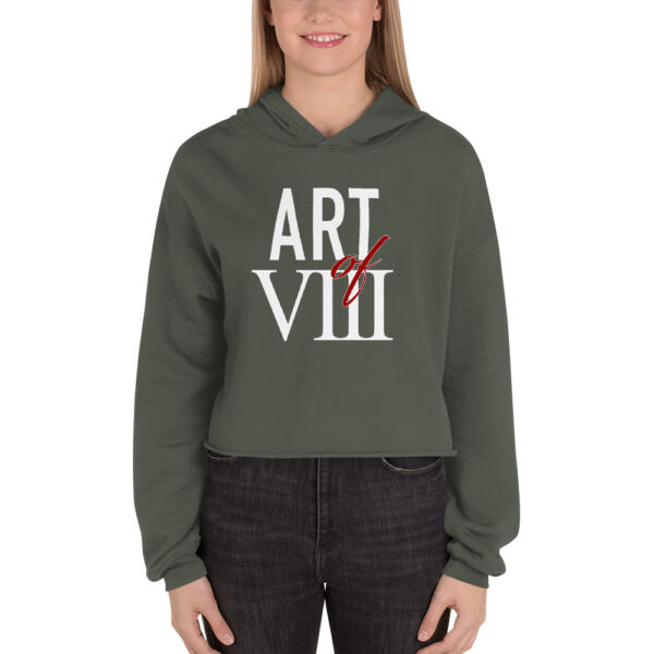 Art of VIII Crop Hoodie
