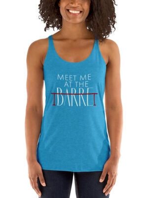 Meet Me At the Barre Women's Racerback Tank