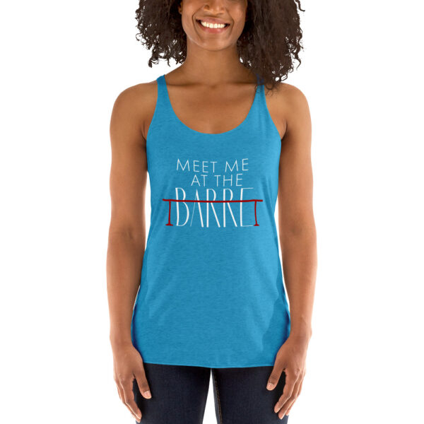 Meet Me At the Barre Women's Racerback Tank