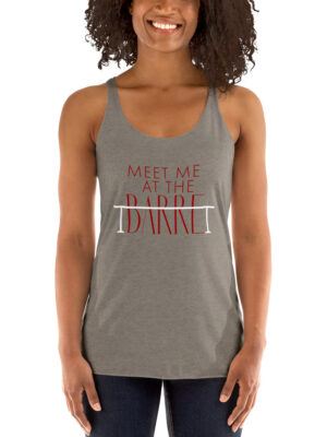 Meet Me At The Barre Women's Racerback Tank