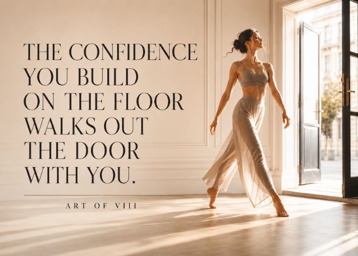 The Confidence You Build on the Floor Walks Out the Door With You
