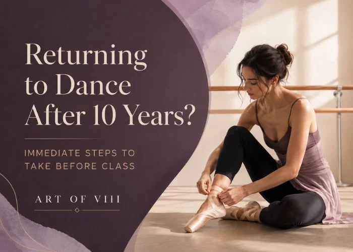 returning to dance after 10 years immediate steps to take before class